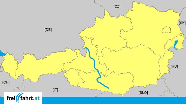 A10 Tauernautobahn Österreich: Streckenverlauf © echonet.at / rv