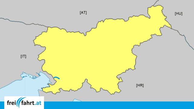 A3 Autobahn Slowenien: Steckenverlauf © echonet.at / rv